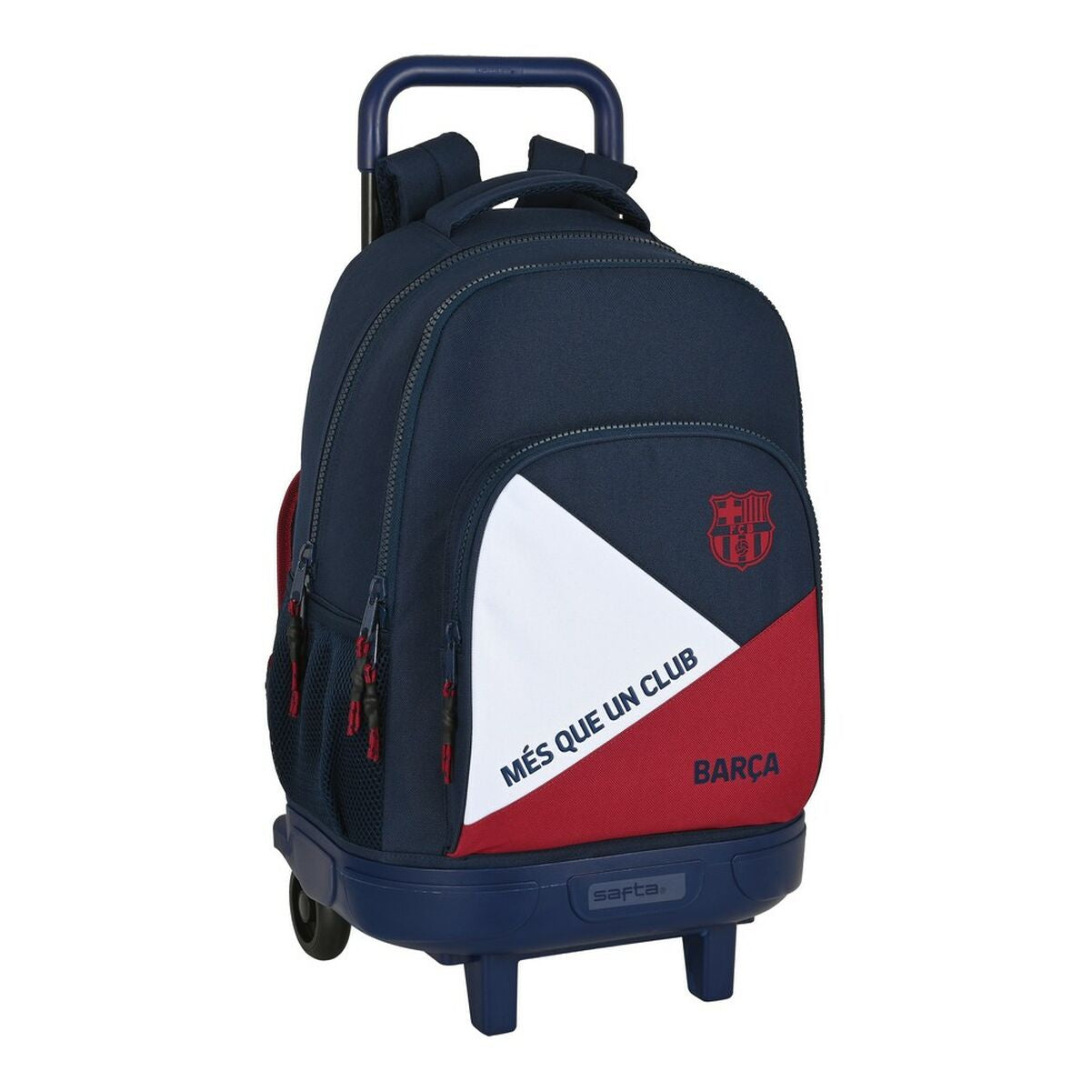 Ghiozdan cu Roți F.C. Barcelona Corporativa Albastru Castaniu (33 x 45 x 22 cm) - Birou și papetărie, Material școlar și educațional