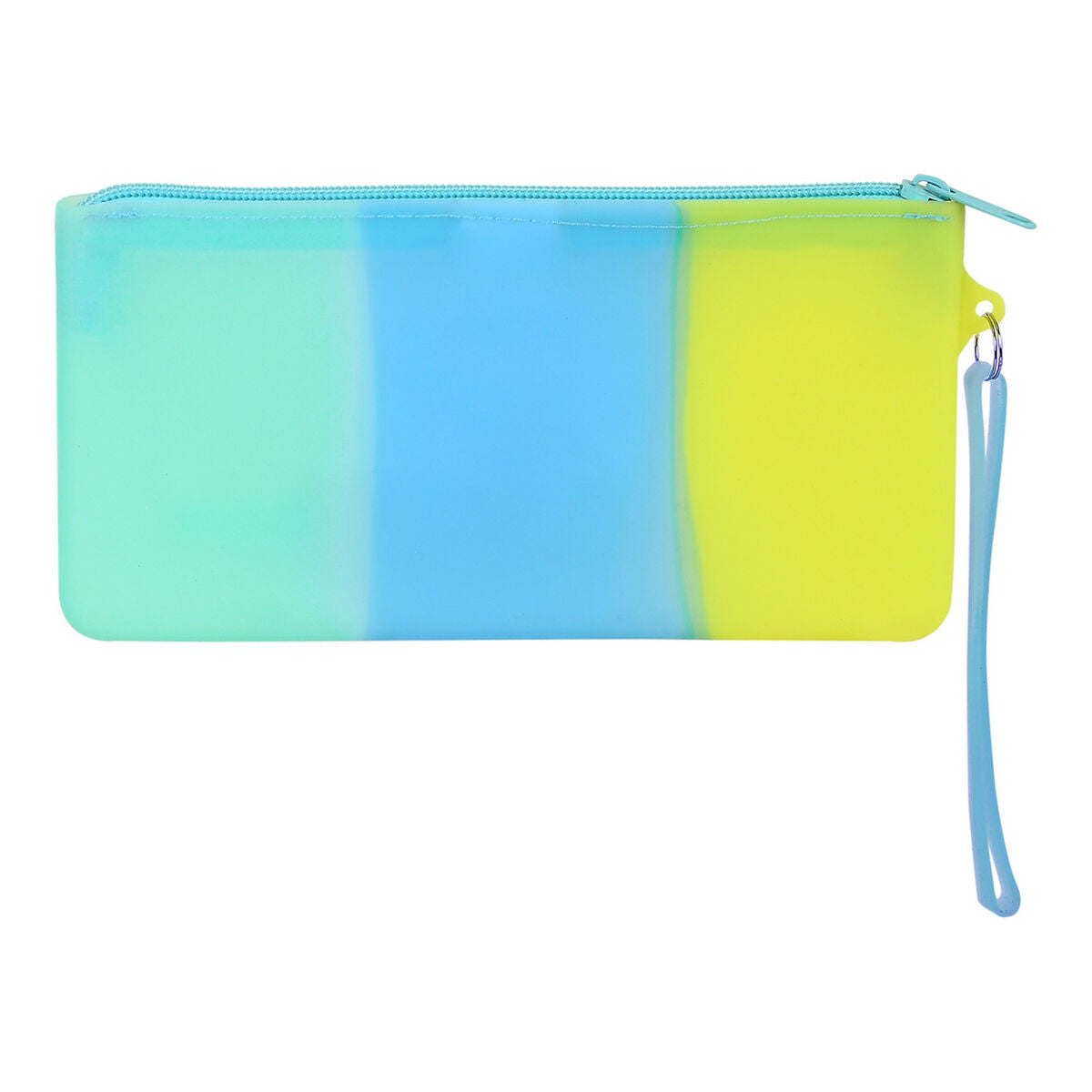 Penar Școlar Safta Albastru Verde Galben (21 x 10.5 x 2 cm) - Birou și papetărie, Material școlar și educațional