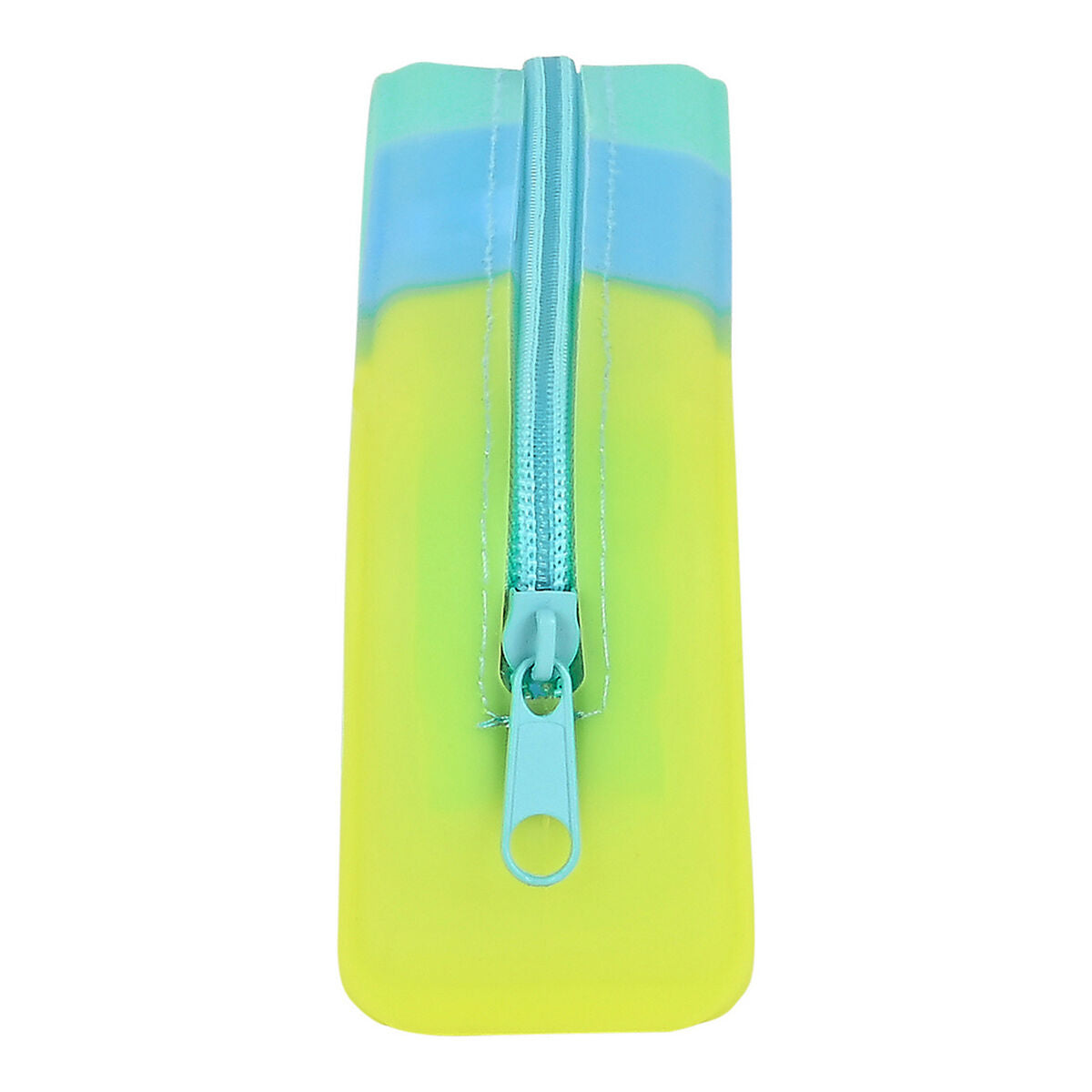 Penar Școlar Safta Albastru Verde Galben (18.5 x 7.5 x 5.5 cm) - Birou și papetărie, Material școlar și educațional