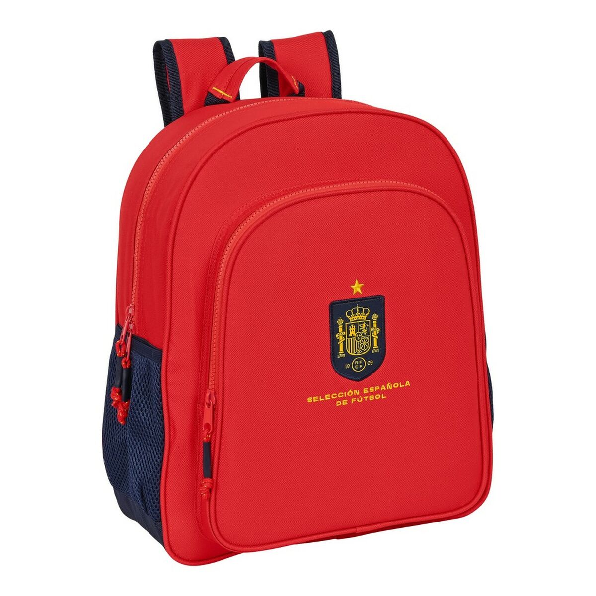 Ghiozdan RFEF Roșu Albastru (32 x 38 x 12 cm) - Birou și papetărie, Material școlar și educațional