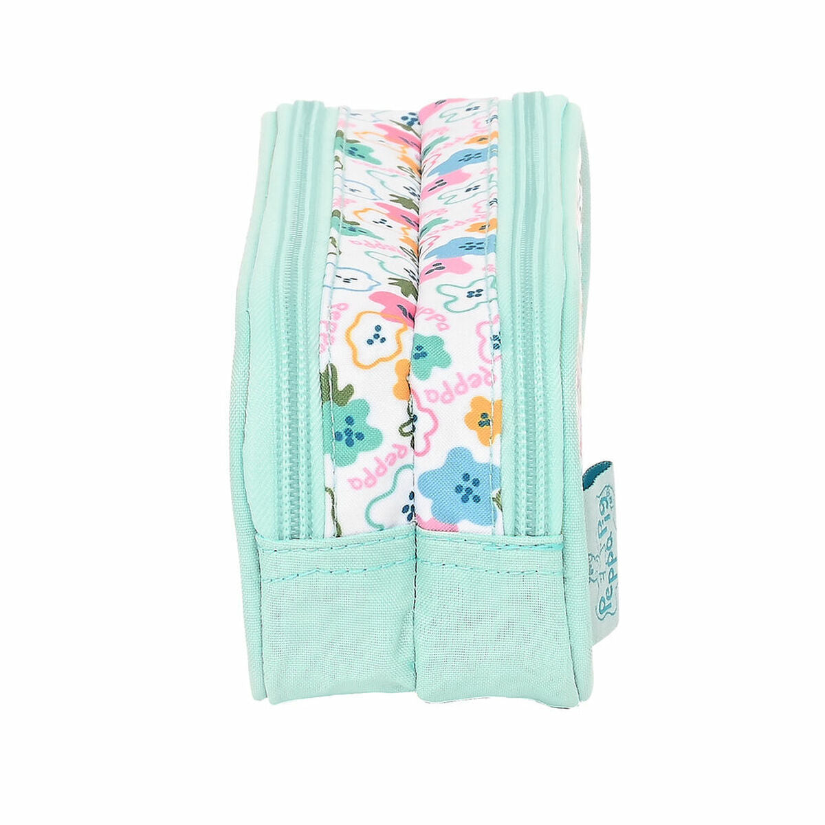 Penar dublu Peppa Pig Cosy corner Albastru deschis (21 x 8 x 6 cm) - Birou și papetărie, Material școlar și educațional