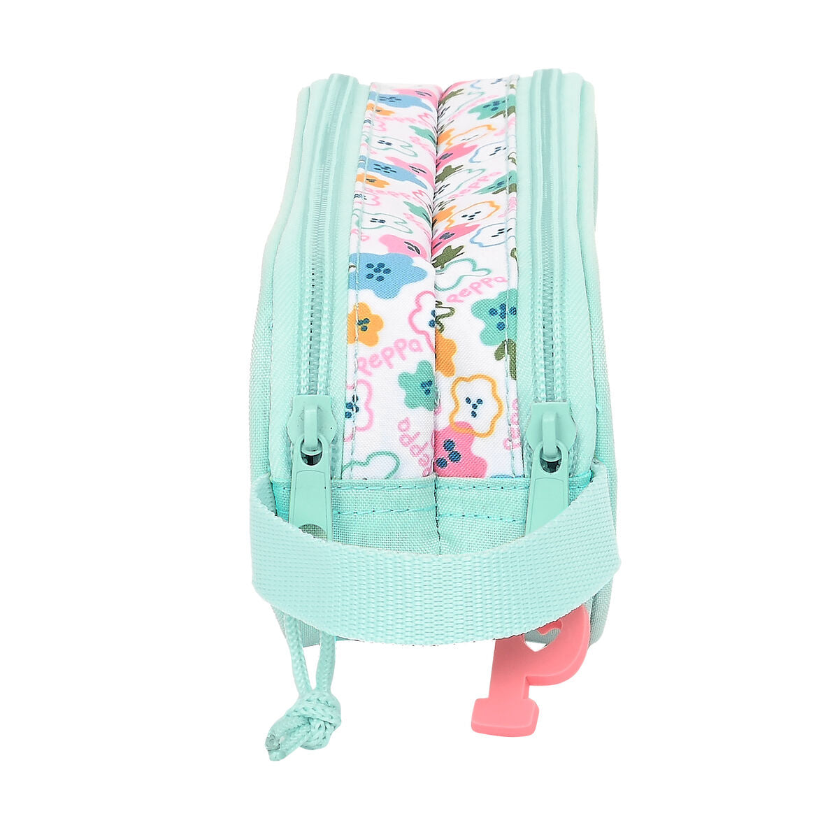 Penar dublu Peppa Pig Cosy corner Albastru deschis (21 x 8 x 6 cm) - Birou și papetărie, Material școlar și educațional