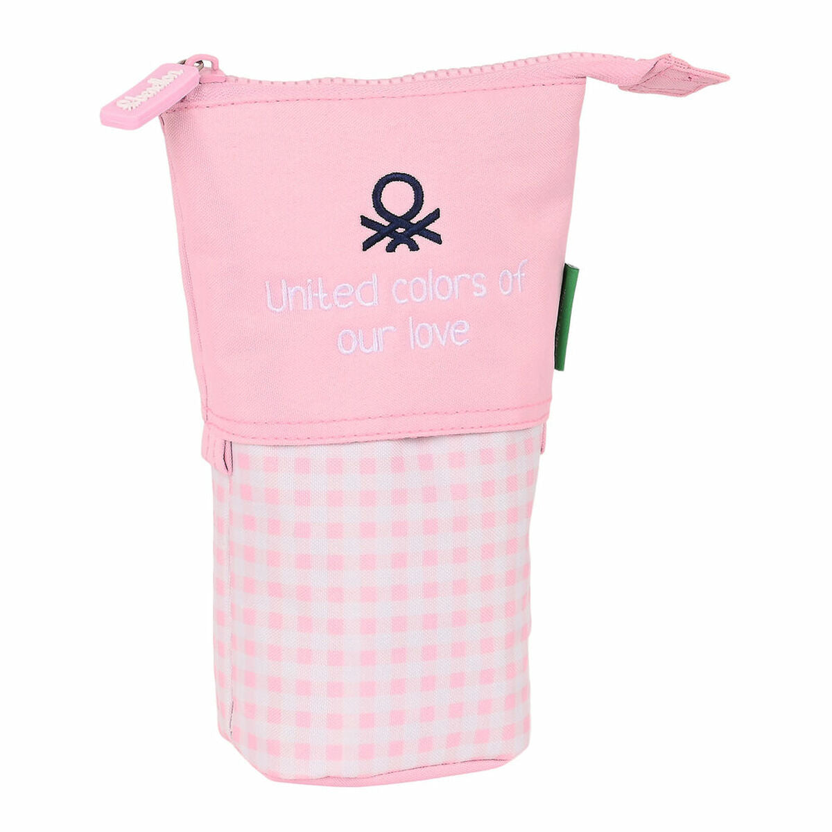 Trusă Ceașcă Benetton Vichy Roz (8 x 19 x 6 cm) - Birou și papetărie, Material școlar și educațional
