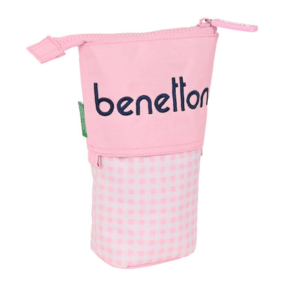 Trusă Ceașcă Benetton Vichy Roz (8 x 19 x 6 cm) - Birou și papetărie, Material școlar și educațional