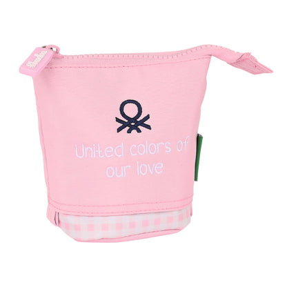 Trusă Ceașcă Benetton Vichy Roz (8 x 19 x 6 cm) - Birou și papetărie, Material școlar și educațional
