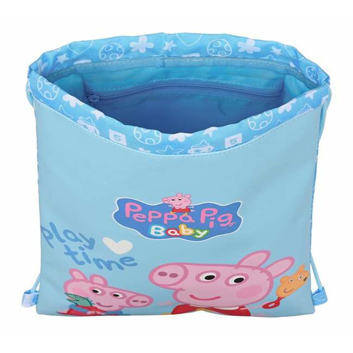 Geantă Rucsac cu Bretele Peppa Pig Albastru deschis 26 x 34 x 1 cm - Birou și papetărie, Material școlar și educațional
