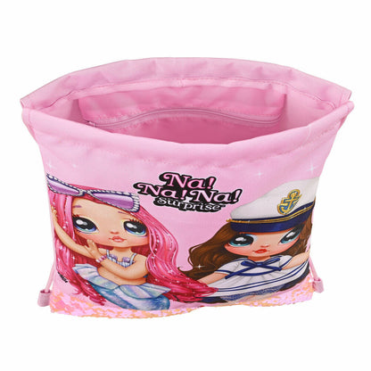Geantă rucsac pentru copii Na!Na!Na! Surprise Sparkles Roz 26 x 34 x 1 cm - Birou și papetărie, Material școlar și educațional
