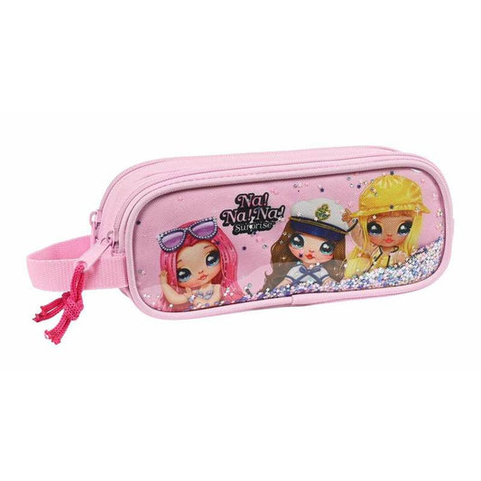 Penar dublu Na!Na!Na! Surprise Sparkles Roz deschis 21 x 8 x 6 cm - Birou și papetărie, Material școlar și educațional
