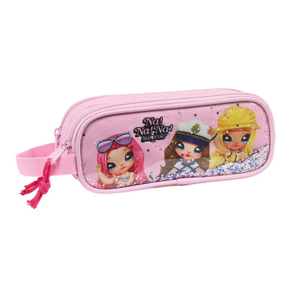 Penar dublu Na!Na!Na! Surprise Sparkles Roz (21 x 8 x 6 cm) - Birou și papetărie, Material școlar și educațional