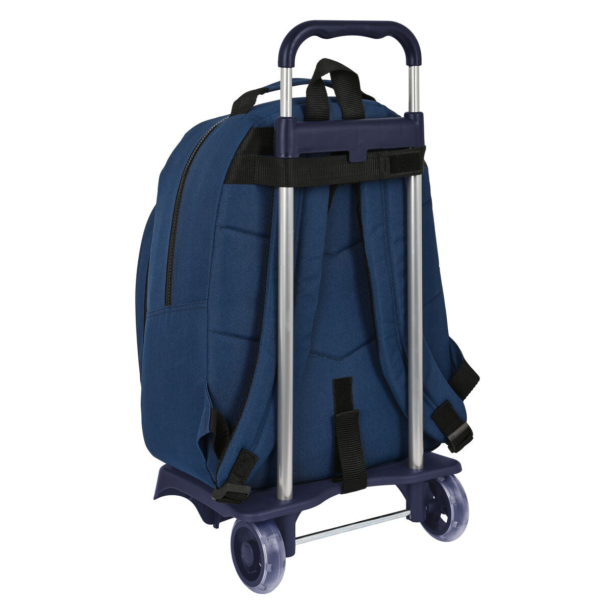 Ghiozdan cu Roți BlackFit8 Urban Negru Bleumarin (32 x 42 x 15 cm) - Birou și papetărie, Material școlar și educațional