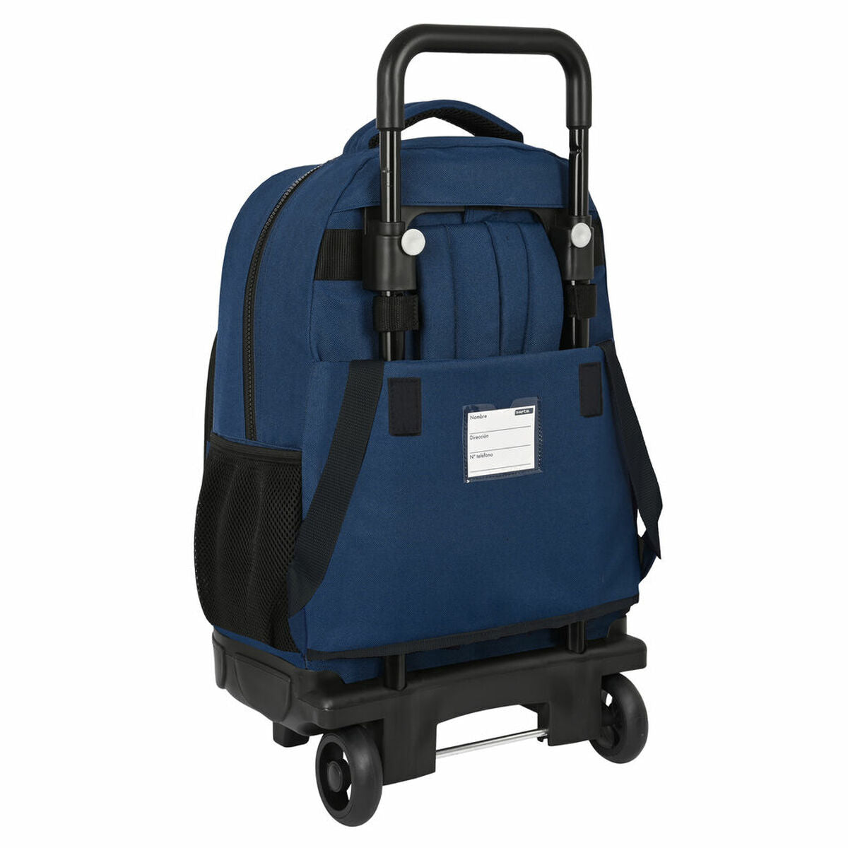 Ghiozdan cu Roți BlackFit8 Urban Negru Bleumarin (33 x 45 x 22 cm) - Birou și papetărie, Material școlar și educațional