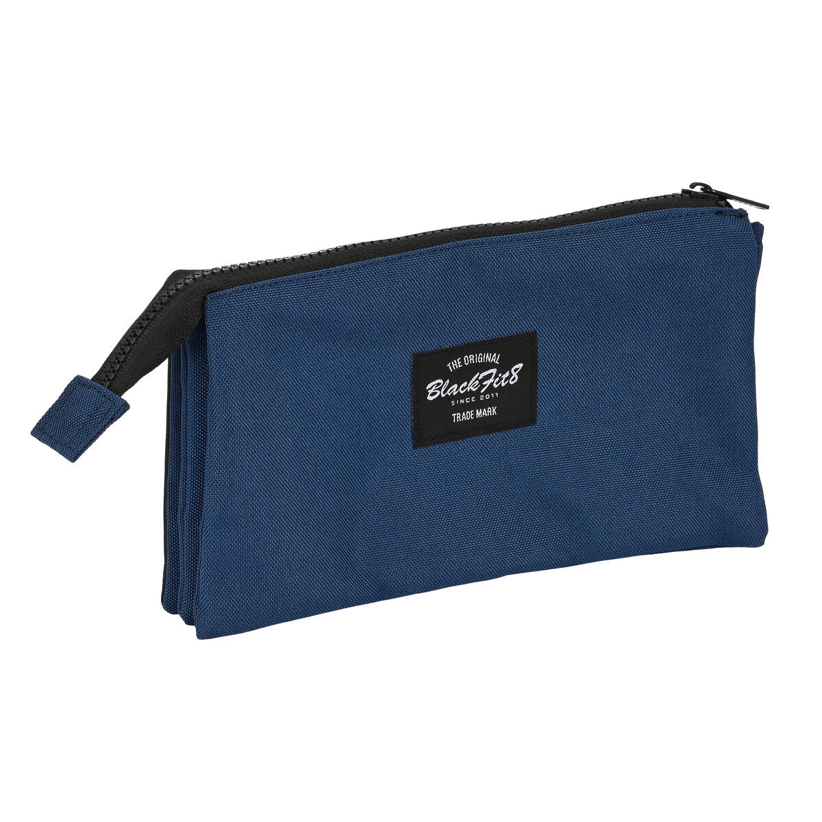 Penar triplu BlackFit8 Urban Negru Bleumarin (22 x 12 x 3 cm) - Birou și papetărie, Material școlar și educațional