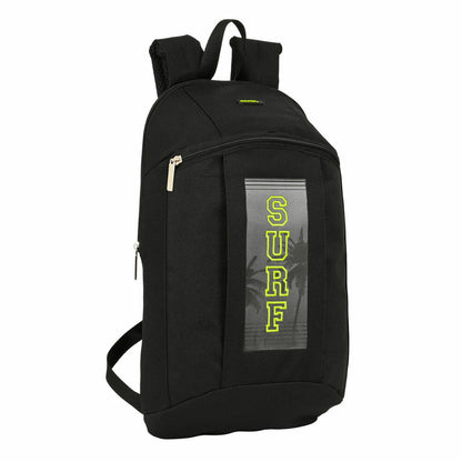 Rucsac pentru Copii Safta Surf Mini Negru (22 x 39 x 10 cm) - Birou și papetărie, Material școlar și educațional
