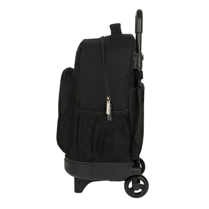 Ghiozdan cu Roți Safta Surf Negru (33 x 45 x 22 cm) - Birou și papetărie, Material școlar și educațional