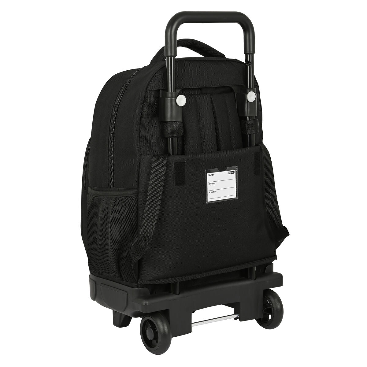 Ghiozdan cu Roți Safta Surf Negru (33 x 45 x 22 cm) - Birou și papetărie, Material școlar și educațional