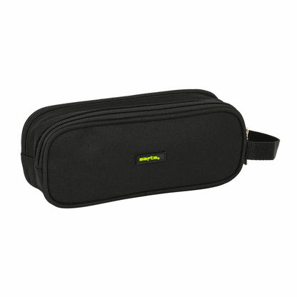 Penar dublu Safta Surf Negru (21 x 8 x 6 cm) - Birou și papetărie, Material școlar și educațional