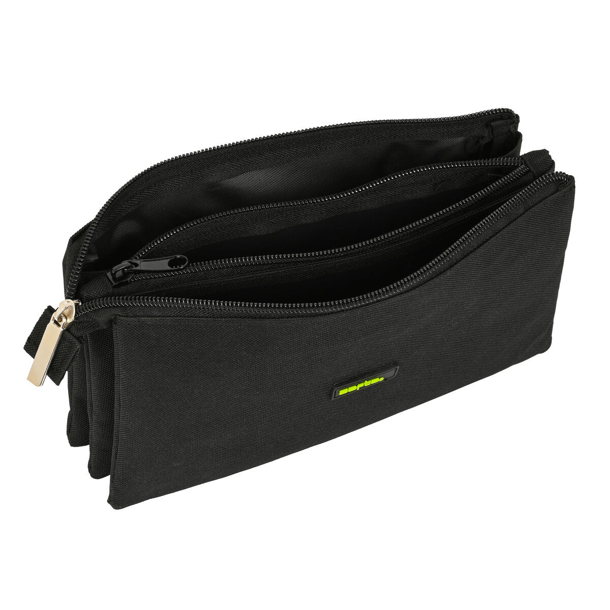 Penar triplu Safta Surf Negru (22 x 12 x 3 cm) - Birou și papetărie, Material școlar și educațional
