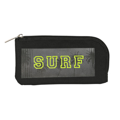 Penar Școlar Safta Surf Negru (23 x 11 x 1 cm) - Birou și papetărie, Material școlar și educațional