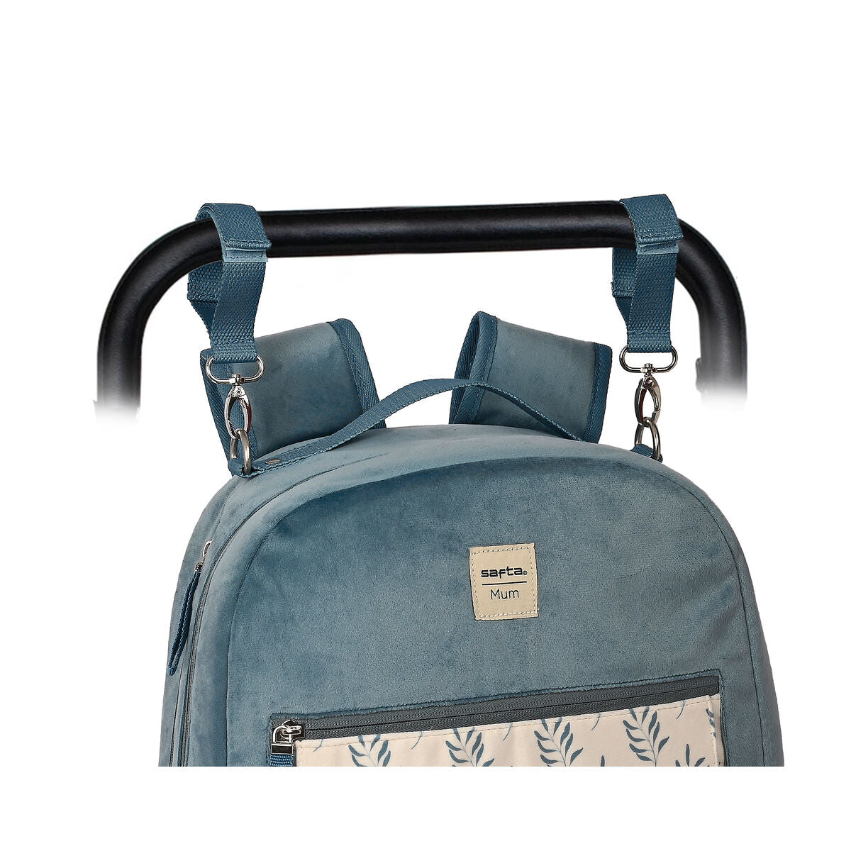 Rucsac Accesorii pentru copii Safta Leaves Turquoise (30 x 43 x 15 cm) - Sănătate și îngrijire personală, Îngrijirea copiilor și puericultură