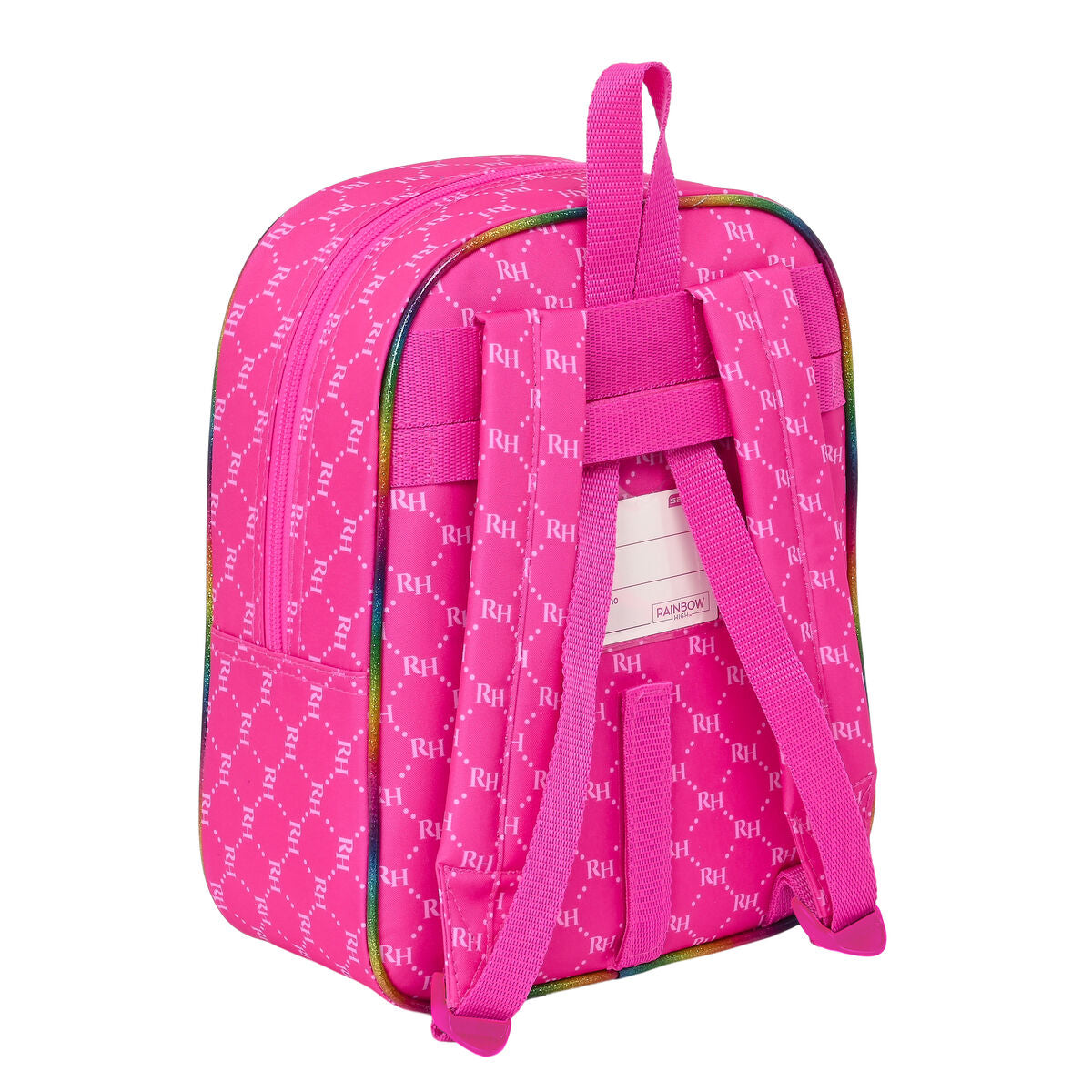 Ghiozdan Rainbow High Fucsia (22 x 27 x 10 cm) - Birou și papetărie, Material școlar și educațional