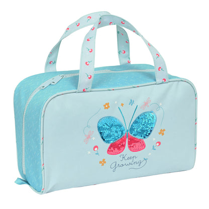 Trusă Școlară BlackFit8 Mariposa Albastru 31 x 14 x 19 cm - Birou și papetărie, Material școlar și educațional