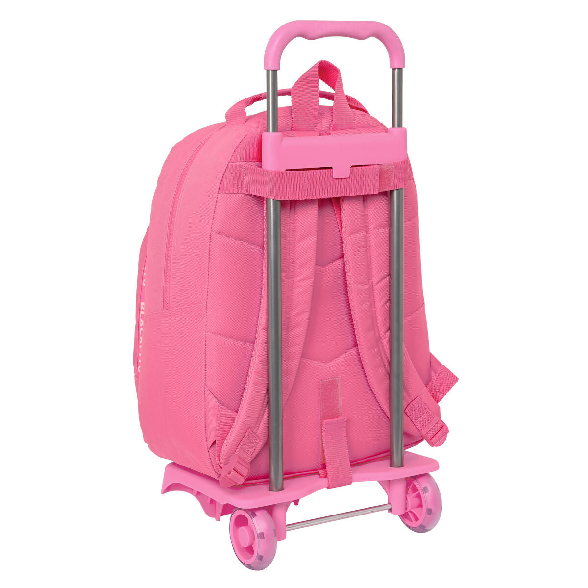 Ghiozdan cu Roți BlackFit8 Glow up Roz (32 x 42 x 15 cm) - Birou și papetărie, Material școlar și educațional