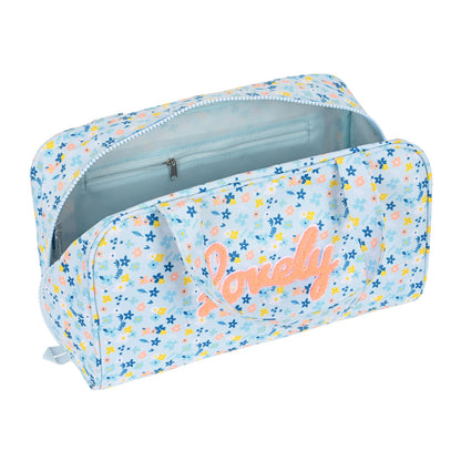 Trusă Școlară Moos Lovely Albastru 31 x 14 x 19 cm - Birou și papetărie, Material școlar și educațional