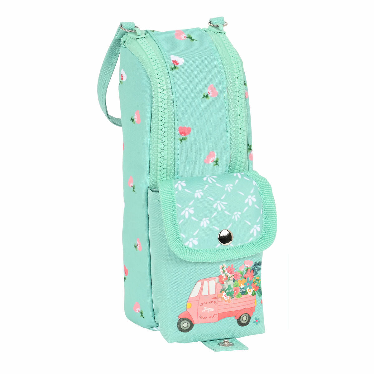 Geantă Universală Glow Lab Glowlab Pepa Verde 21 x 6 cm Cu mâner - Birou și papetărie, Material școlar și educațional