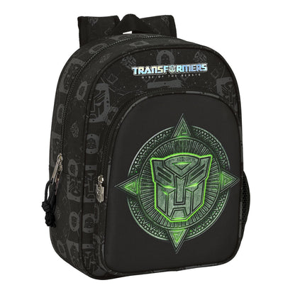 Ghiozdan Transformers 26 x 34 x 11 cm Negru - Birou și papetărie, Material școlar și educațional