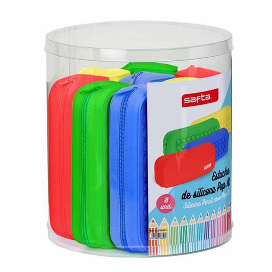 Penar Școlar Safta Pop It Roșu 27 x 23 cm Set - Birou și papetărie, Material școlar și educațional