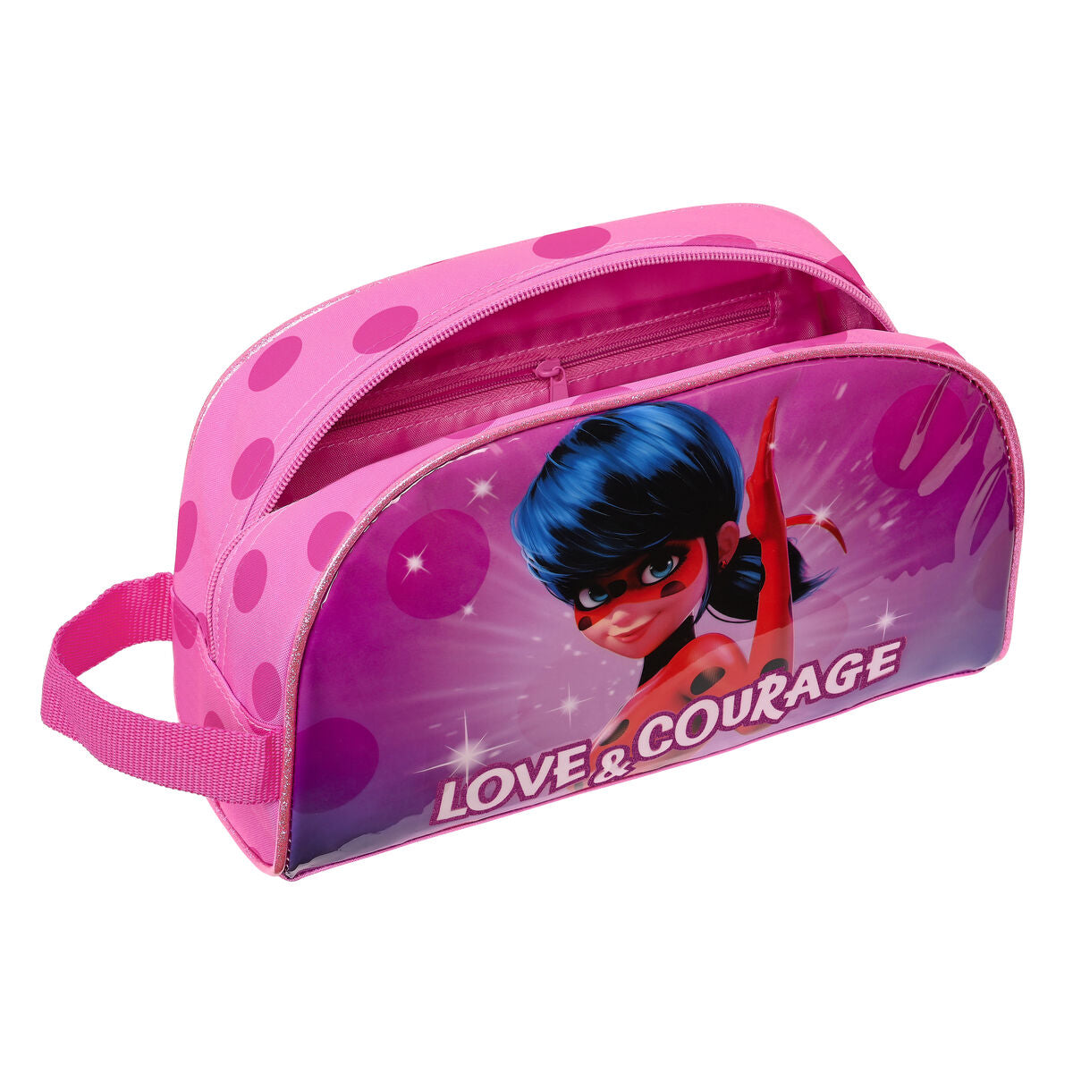 Trusă Școlară Lady Bug Fucsia 26 x 16 x 9 cm - Birou și papetărie, Material școlar și educațional