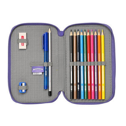 Creion dublu SuperThings Guardians of Kazoom Galben Mov (28 Piese) - Birou și papetărie, Material școlar și educațional