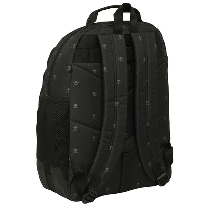 Ghiozdan Safta California Negru 32 x 42 x 15 cm - Birou și papetărie, Material școlar și educațional
