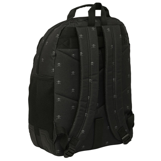 Ghiozdan Safta California Negru 32 x 42 x 15 cm - Birou și papetărie, Material școlar și educațional