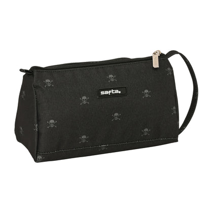 Penar cu Accesorii Safta California Negru 20 x 11 x 8.5 cm (32 Piese) - Birou și papetărie, Material școlar și educațional
