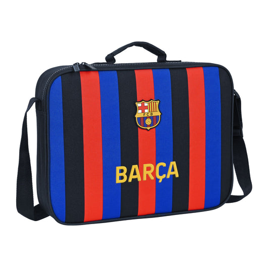 ghiozdan de școală F.C. Barcelona Castaniu Bleumarin (38 x 28 x 6 cm) - Birou și papetărie, Material școlar și educațional