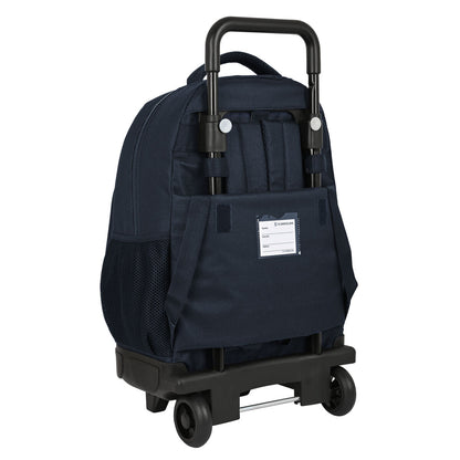 Ghiozdan cu Roți F.C. Barcelona Castaniu Bleumarin 33 X 45 X 22 cm - Birou și papetărie, Material școlar și educațional