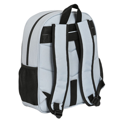 Ghiozdan F.C. Barcelona Gri 32 x 38 x 12 cm - Birou și papetărie, Material școlar și educațional