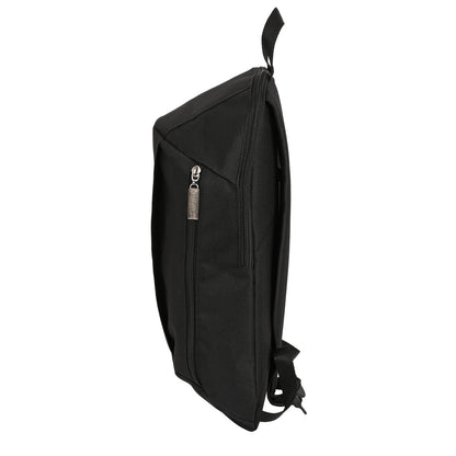 Rucsac pentru Copii Sevilla Fútbol Club Teen Mini Negru (22 x 39 x 10 cm) - Birou și papetărie, Material școlar și educațional