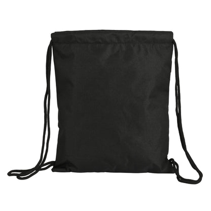 Geantă Rucsac cu Bretele Sevilla Fútbol Club Teen 35 x 40 x 1 cm Negru - Birou și papetărie, Material școlar și educațional
