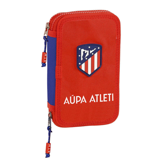 Creion dublu Atlético Madrid Roșu Bleumarin (28 Piese) - Birou și papetărie, Material școlar și educațional
