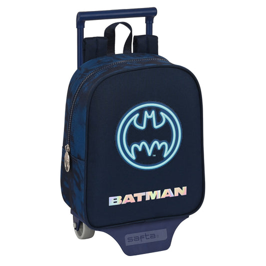 Ghiozdan cu Roți Batman Legendary Bleumarin 22 x 27 x 10 cm - Birou și papetărie, Material școlar și educațional