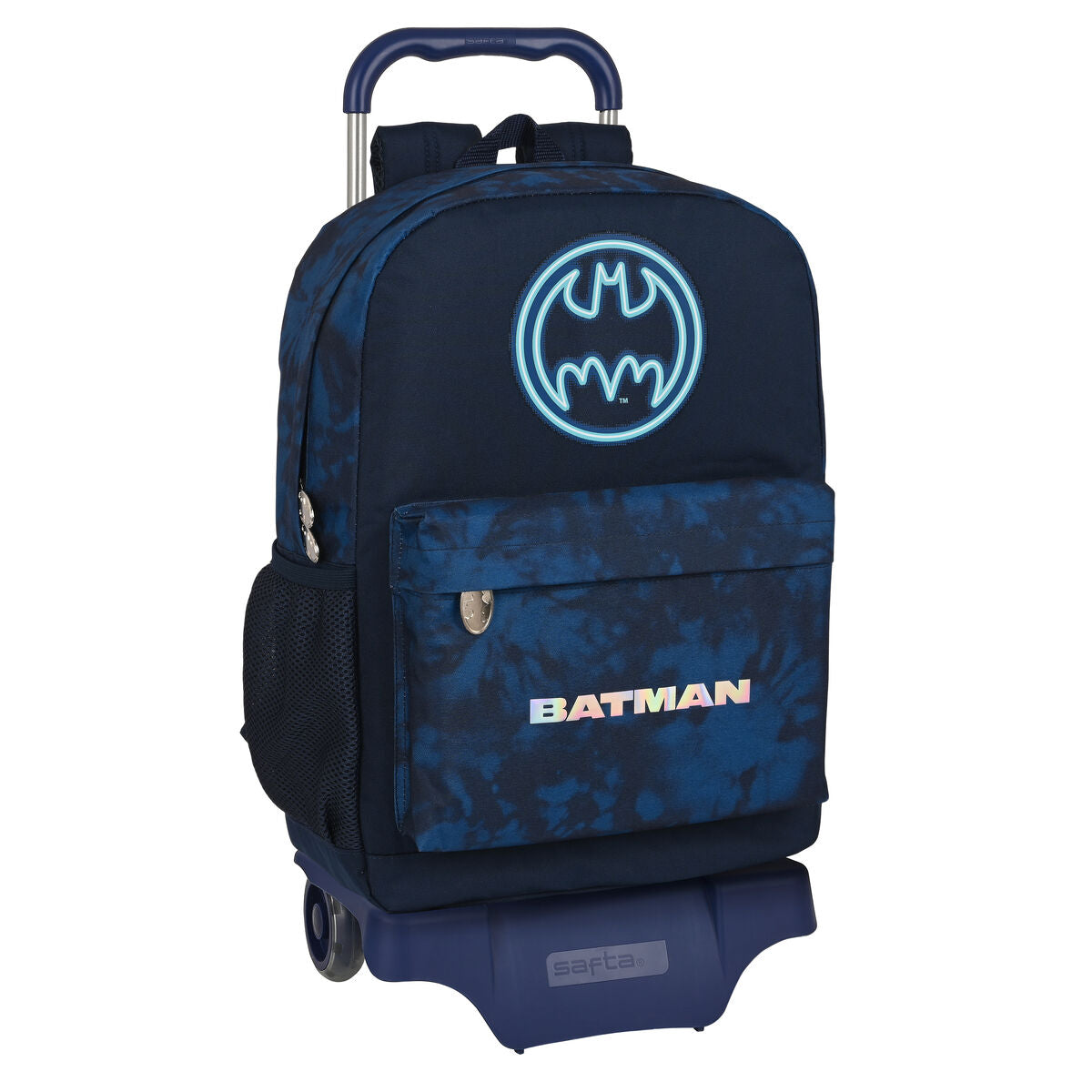 Ghiozdan cu Roți Batman Legendary Bleumarin 30 x 43 x 14 cm - Birou și papetărie, Material școlar și educațional