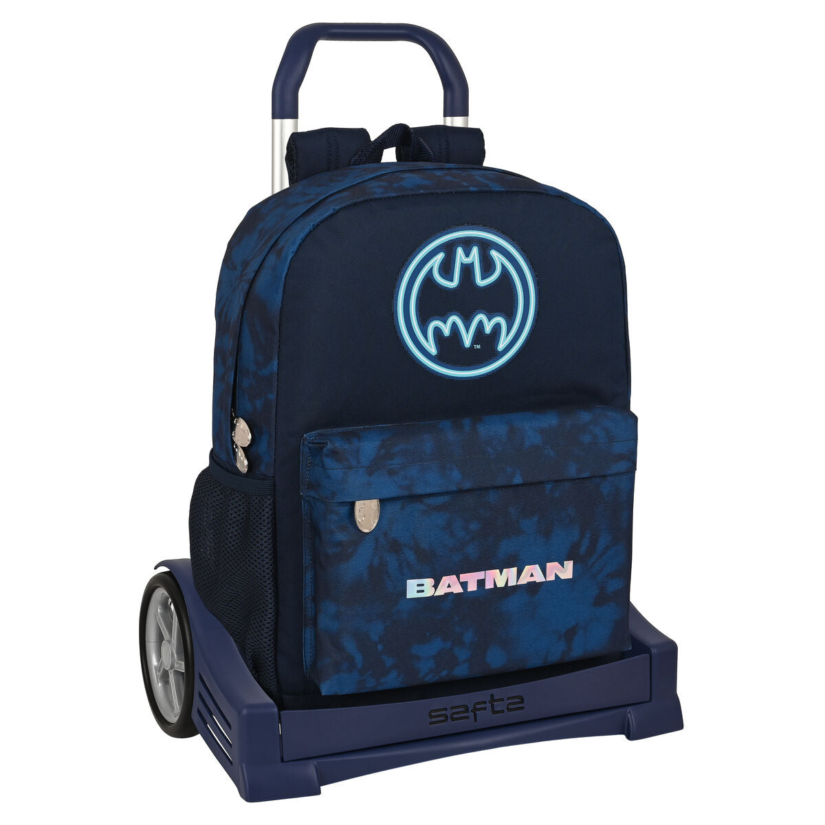 Ghiozdan cu Roți Batman Legendary Bleumarin 32 x 43 x 14 cm - Birou și papetărie, Material școlar și educațional