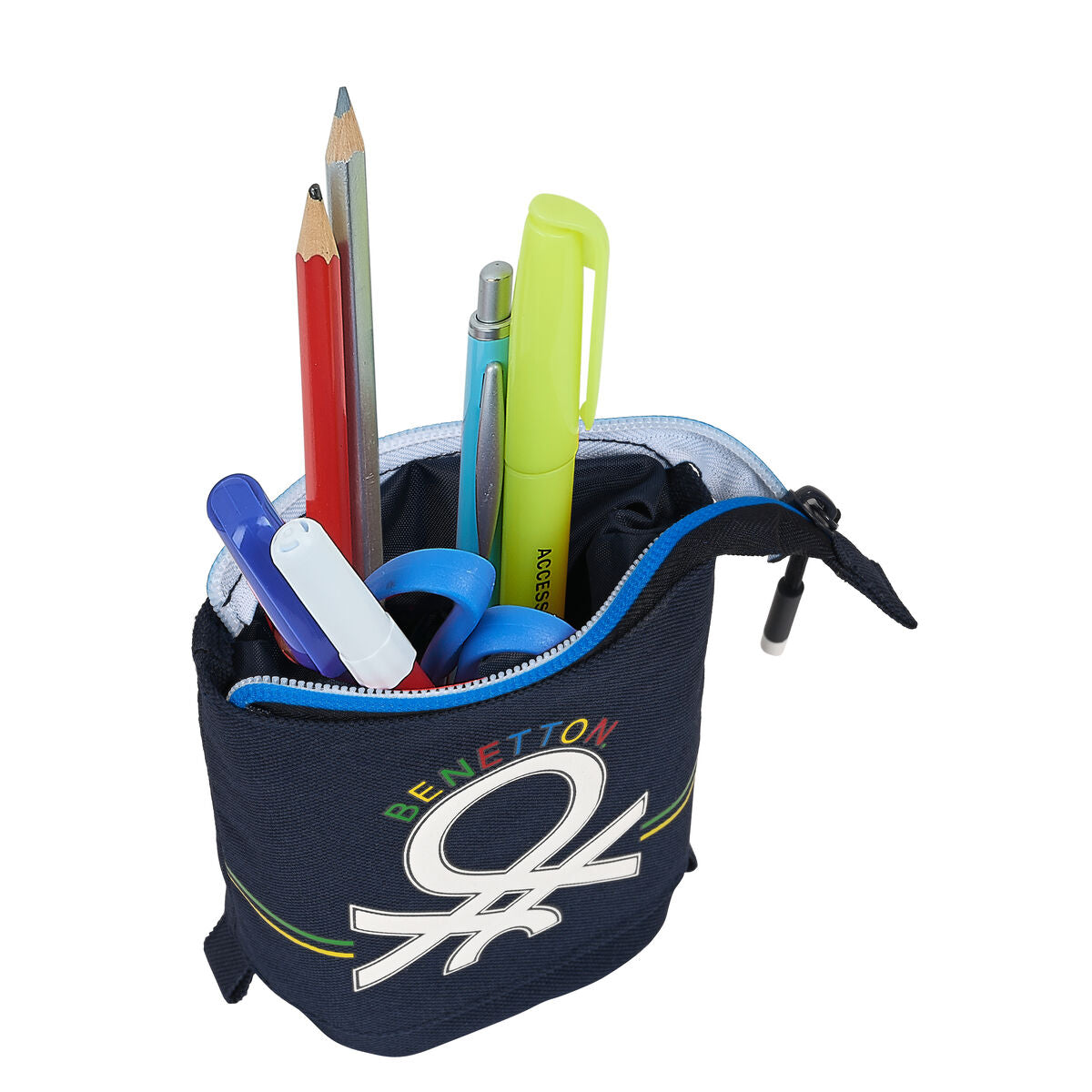 Trusă Ceașcă Benetton Sixties Bleumarin (8 x 19 x 6 cm) - Birou și papetărie, Material școlar și educațional