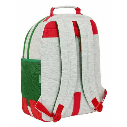 Ghiozdan Benetton Pop Gri 32 x 42 x 15 cm - Birou și papetărie, Material școlar și educațional