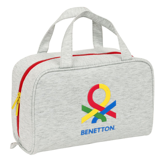Trusă Școlară Benetton Pop Gri 31 x 14 x 19 cm - Birou și papetărie, Material școlar și educațional