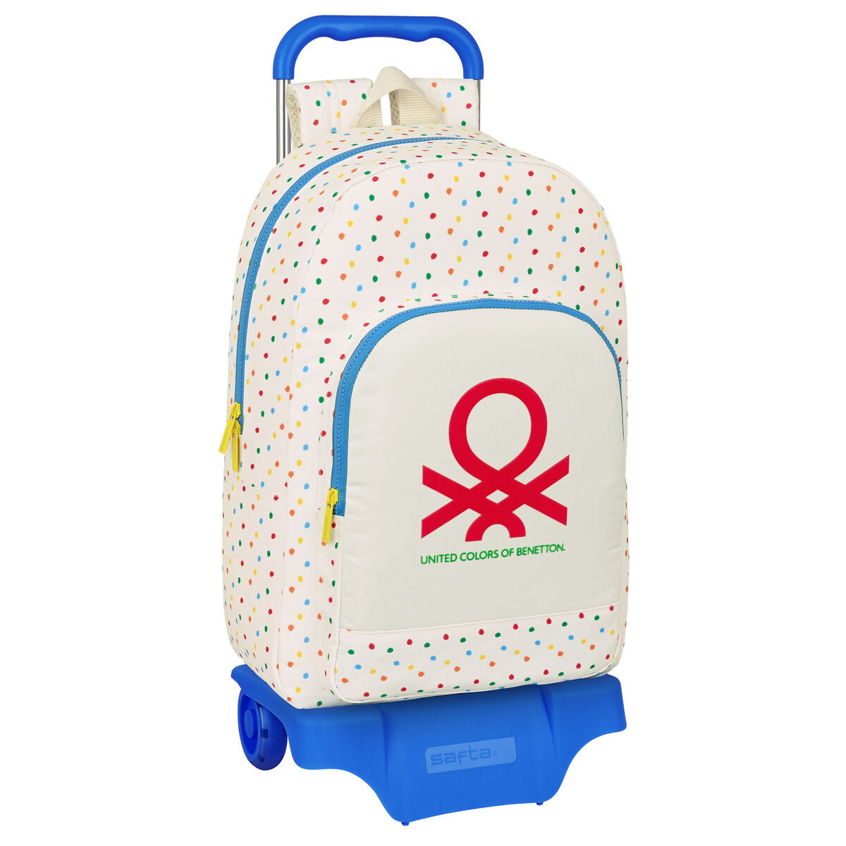 Ghiozdan cu Roți Benetton Topitos (30 x 46 x 14 cm) - Birou și papetărie, Material școlar și educațional