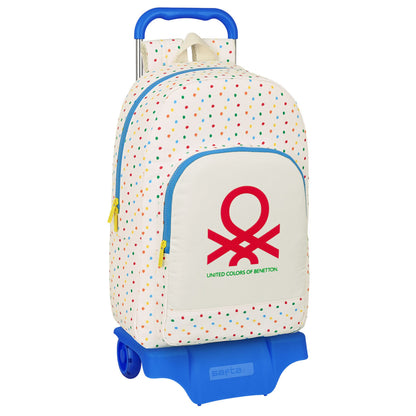 Ghiozdan cu Roți Benetton Topitos (30 x 46 x 14 cm) - Birou și papetărie, Material școlar și educațional