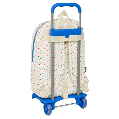Ghiozdan cu Roți Benetton Topitos (30 x 46 x 14 cm) - Birou și papetărie, Material școlar și educațional